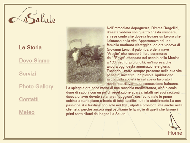STORIA BAGNO LA SALUTE